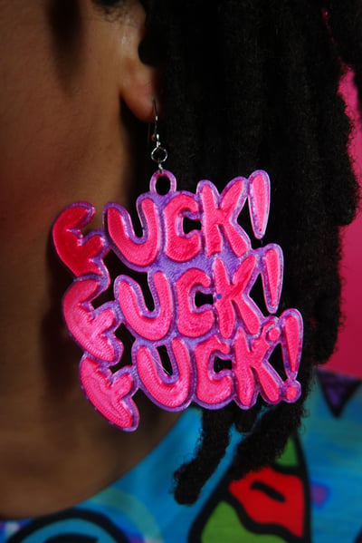 Image of FUCK EARRINGS Presale