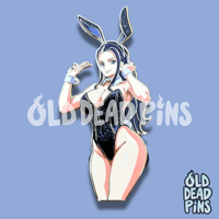 Image 3 of Bad Bunny Nico Enamel Pin