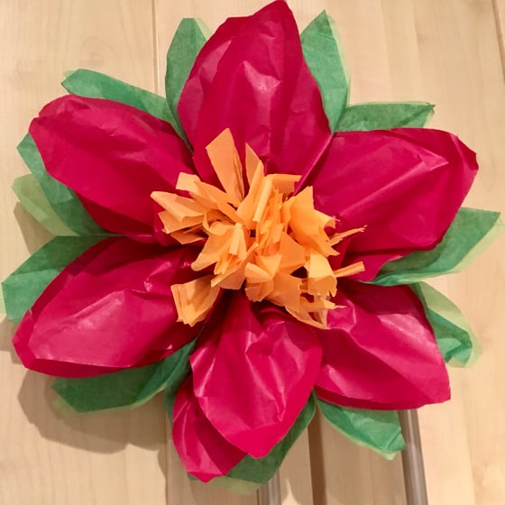 Image of Paper Ponsettia Workshop