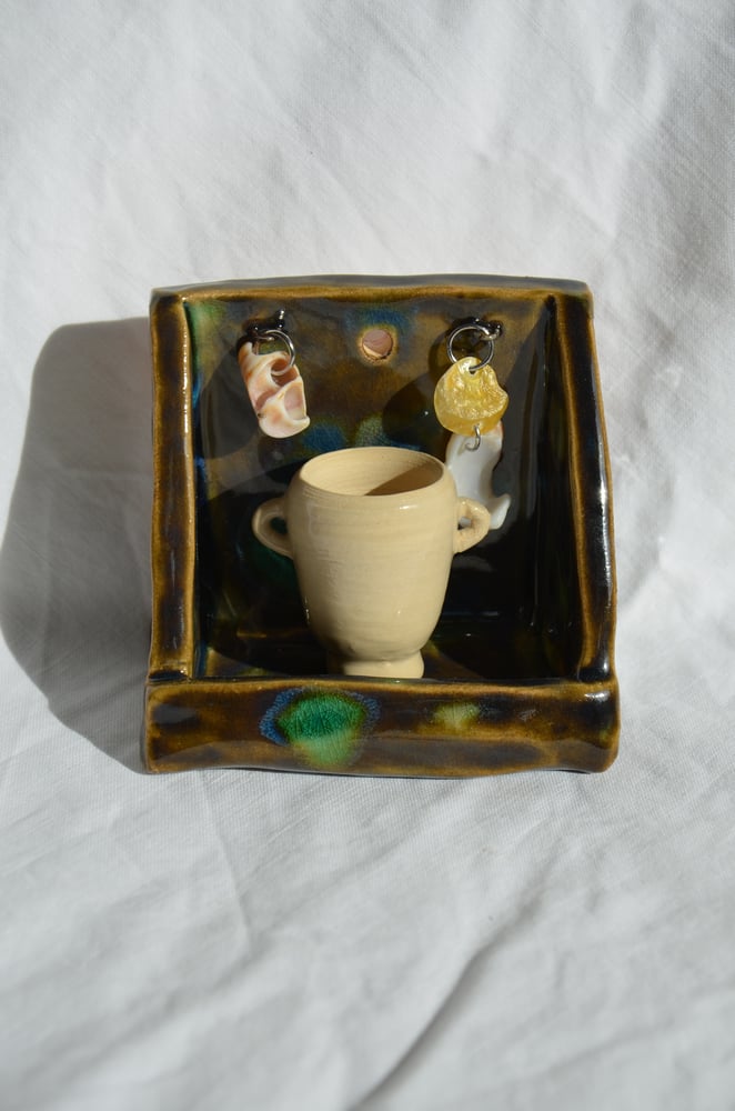 Image of lily pond shelf