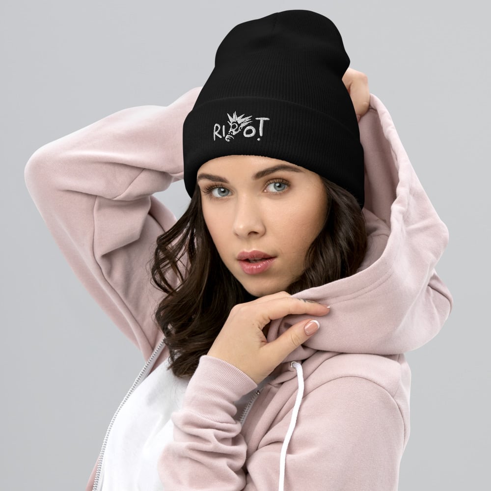 Image of 5150 Riot Cuffed Beanie Black