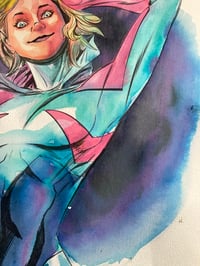 Image 3 of Violet Calm – Original Watercolor