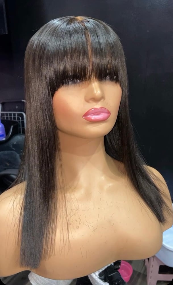 Image of Lace closure wig 