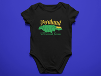 Image 3 of Baby Short Sleeve Onesie group 1