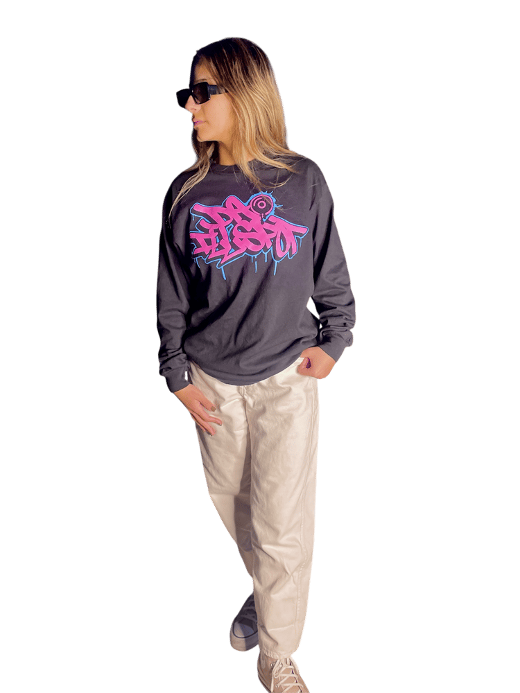 Da ILL Spot Drip Heavyweight Long Sleeve Tee