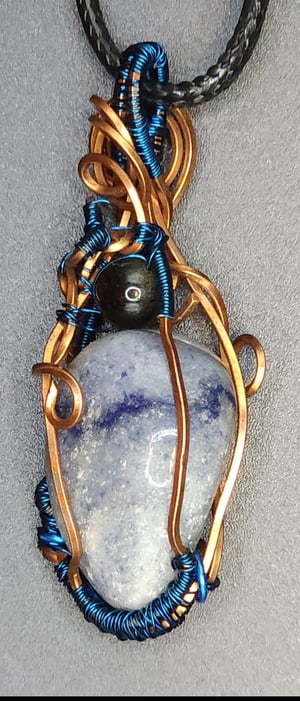 Image of Blue Quartz in Electric Blue