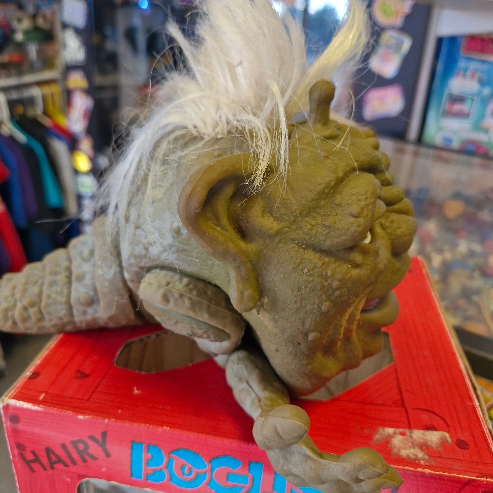 Image of Vintage Hairy Boglins Dwork Figure by Action GT (1987)