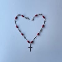 Image 2 of Bloody Cross Necklace 