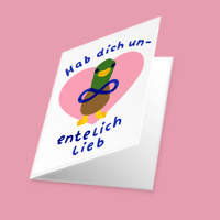 Image 3 of Unentelich lieb Grußkarten