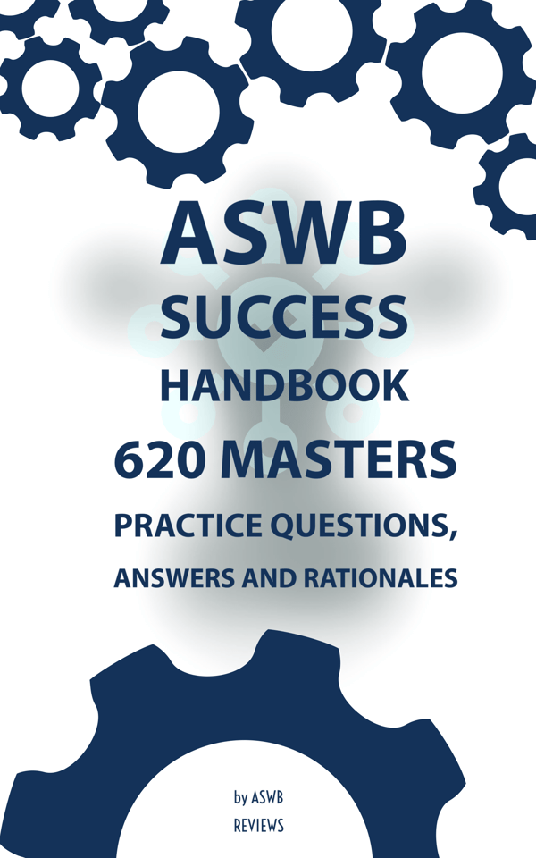 Image of ASWB SUCCESS HANDBOOK - MASTERS PRACTICE TESTS 