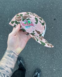 Image 5 of  SAFETY BRIM DUCK CAMO LA DODGERS CUSTOM FITTED CAPo