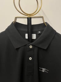 Image 3 of HANDSHAKE POLO BLACK