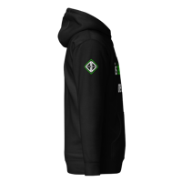 Image 2 of "Day one is better than one day" Black Adult Hoodie