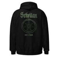 Image 1 of Scheitan - Love n death - hooded sweatshirt
