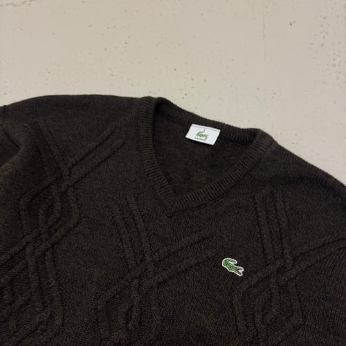 Image of 2000s Lacoste Wool Knit, Size Medium
