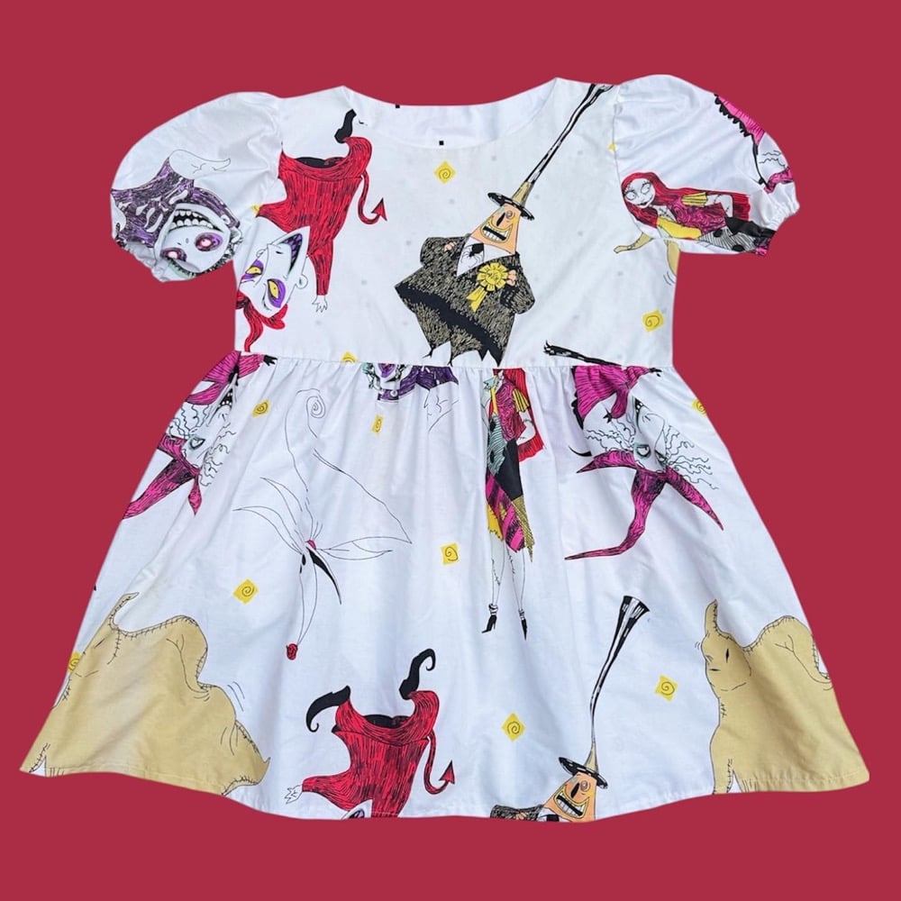 Image of Puff Sleeve Dress — Halloween 