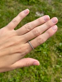 Image 1 of Twist Stacker Ring