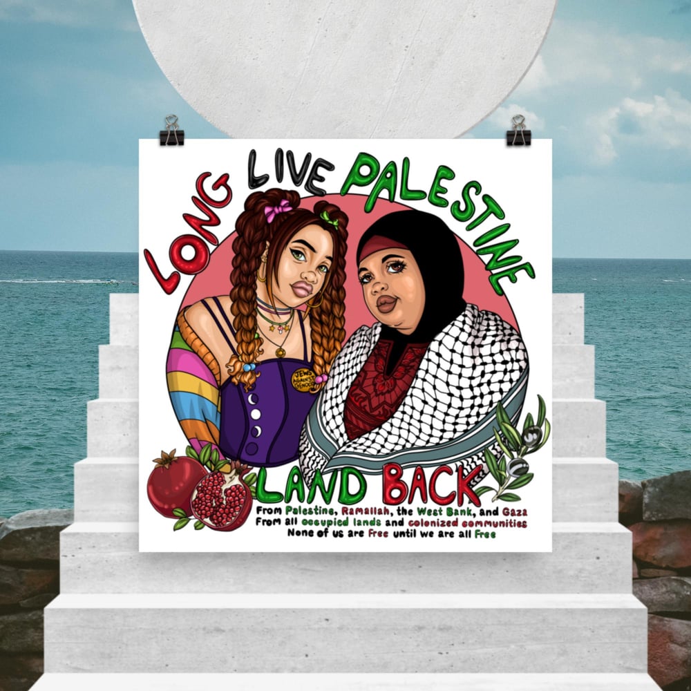 Image of Land Back Matte Poster
