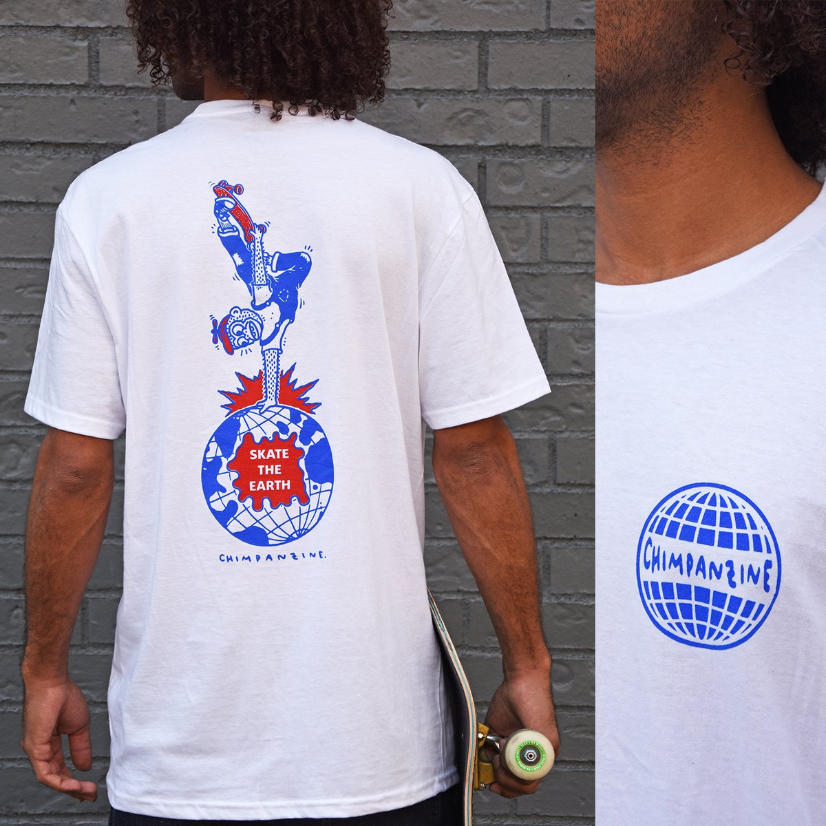 Image of Skate the Earth shirt