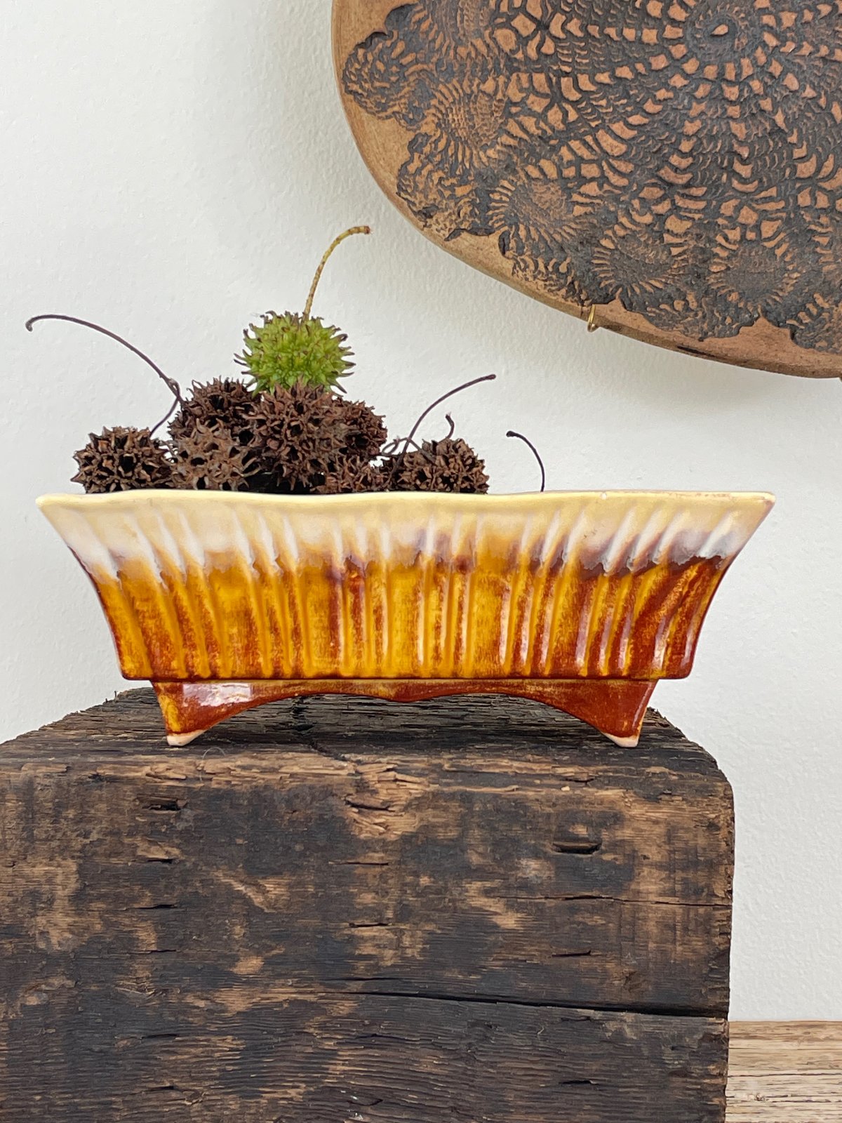 Image of MIDCENTURY CERAMIC TROUGH