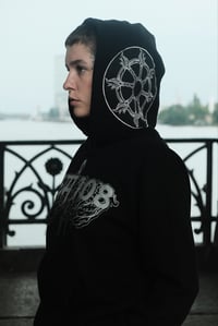Image 2 of SPIRITUAL STRAIGHT EDGE /Hoodie (Black/Silver)