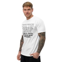 Image 3 of John 14:6 Fitted Short Sleeve T-shirt