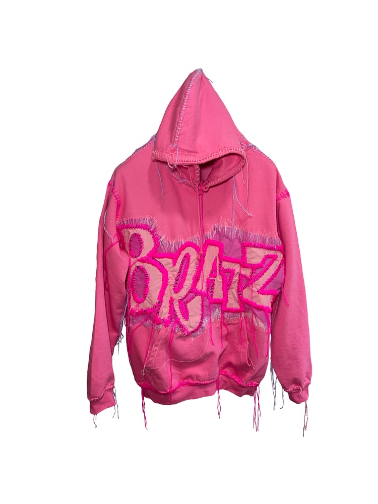 Image of THE END IS NEAR X BRATZ LOGO HOODIE 