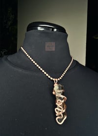 Image 2 of All Copper Crystal Necklace ✨