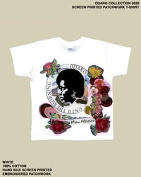 ODARO COLLECTION 2025 SCREEN PRINTED PATCHWORK T-SHIRT #06