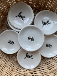 Image 8 of Little Dish, Choose from Love, Toadstool or Heart design