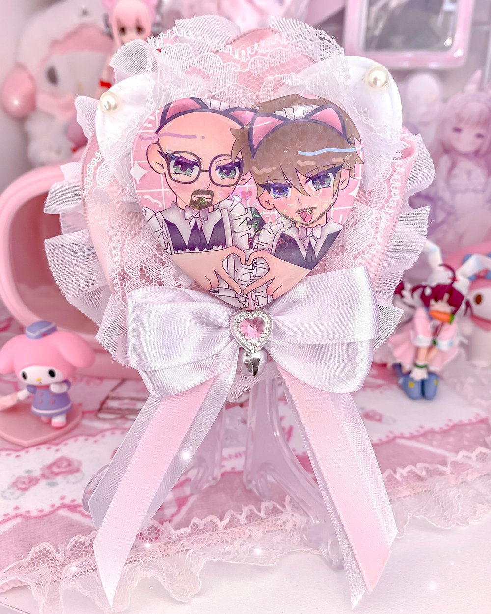 Image of Breaking Bad | Heart Rosette Badge