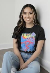 Image 2 of Oversized Hazy Trails Tee 