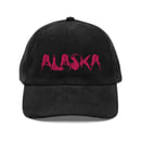 Image 1 of ALASKA embroidered corduroy cap