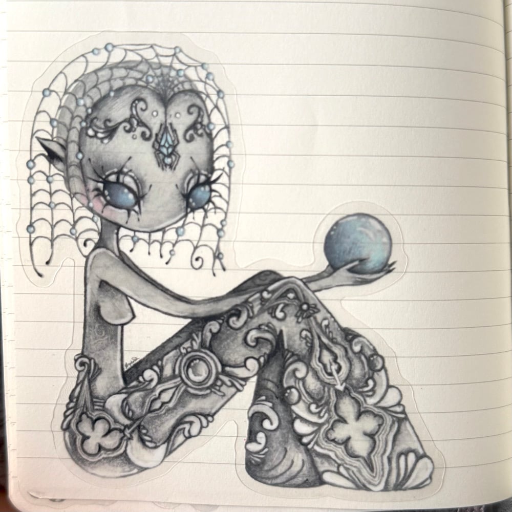 Image of Castlette 4 inch Clear Sticker