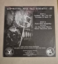 Image 2 of Aus Rotten - Fuck Nazi Sympathy EP