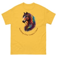Image 3 of Nothing Else Comes Close Horse Lover Unisex Tee – Colorful Equestrian Graphic T-Shirt