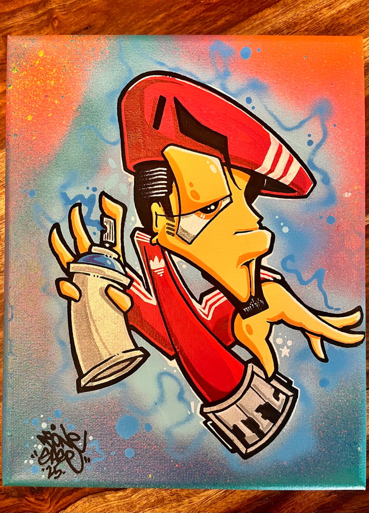 8x10” B-Boy canvas | Zone WST