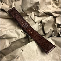 Image 2 of Brown Calfskin - Hard Grain - Watch Strap