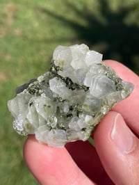 Image 6 of Epidote On Quartz Crystal Specimen #1953