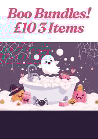 Boo Bundles | 3 Items Worth £15+ | Live On TikTok Monday 13th October