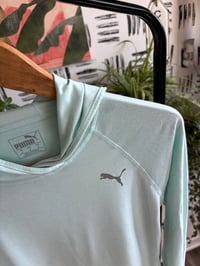 Image 3 of Puma light weight thumb hole hoodie shirt