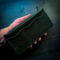 Image 3 of ZIPPER WALLET - GHOST GREEN