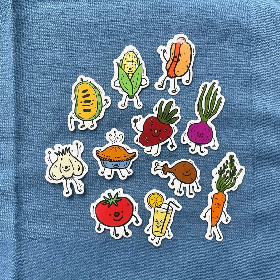 Image of Food Friends stickers