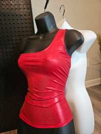Image 2 of The Elements Wet One Shoulder Top | More Colors Available.