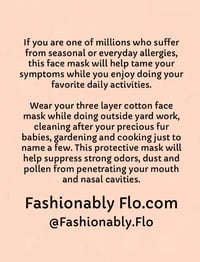 Image 5 of Brown camouflage 3 layer reversible face mask