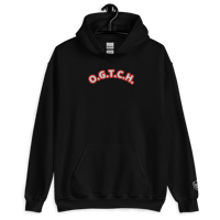 OGTCH Acronym Black W/ Red Unisex Hoodie