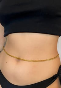 Cuban Link Belly Chain