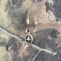 Image 2 of Double Encircled Oval Earrings