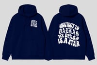 DALLAS STAR HOODIE (NAVY/WHT)