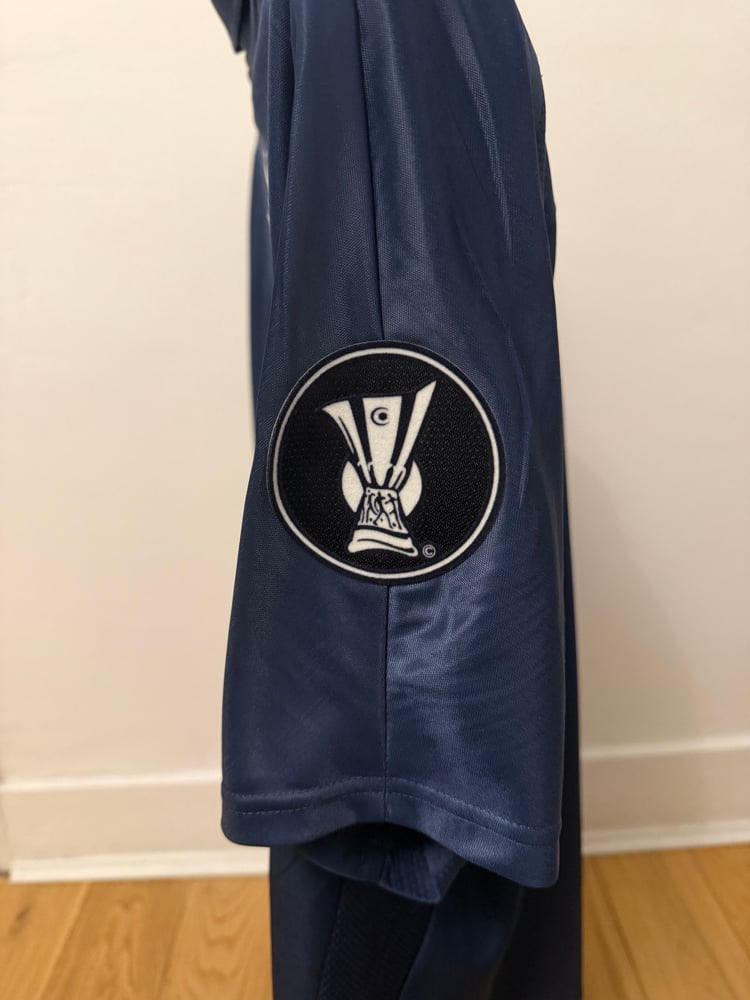 Image of Tottenham Hotspur “BERBATOV 9” 2007/08 Away Shirt + UEFA patch  (XL)